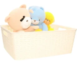 PlasticForte Opbergmand/kastmand - kunststof - zacht geel - 12L Discount