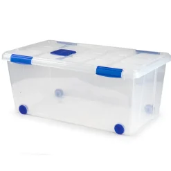 PlasticForte Opslagbak met deksel - 1x - 61L - 73 x 41 x 32 cm Sale