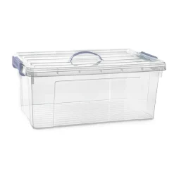 PlasticForte Opslagbox AZUL - transparant - 39 liter