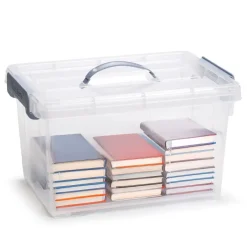 PlasticForte Opslagbox AZUL - transparant - 18.5 liter