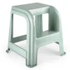 PlasticForte Opstapkrukje - 2 tredes - groen - 45 cm Sale