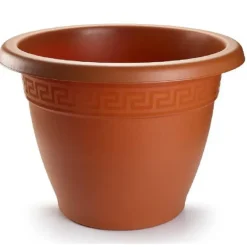 PlasticForte Plantenpot - terracotta bruin - 40x33 cm - kunststof Outlet