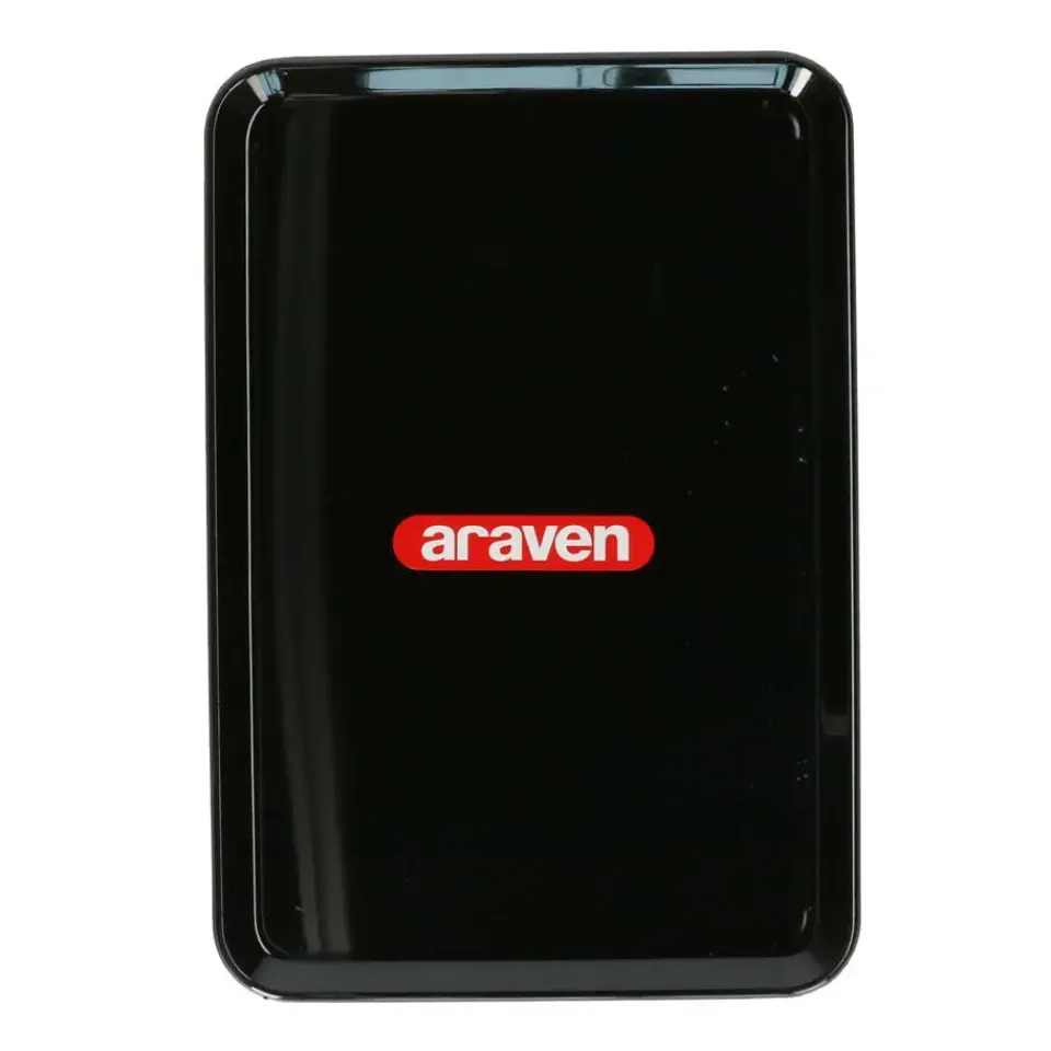 Araven Plat Horeca dienblad - zwart - kunststof - 35 x 24 cm - Serveren Sale