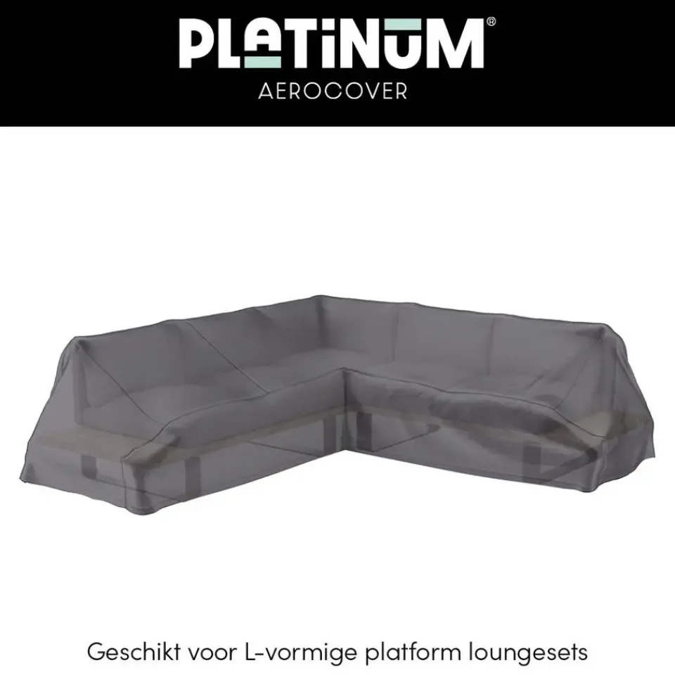 Aerocover Platinum platform loungesethoes 300x300 cm