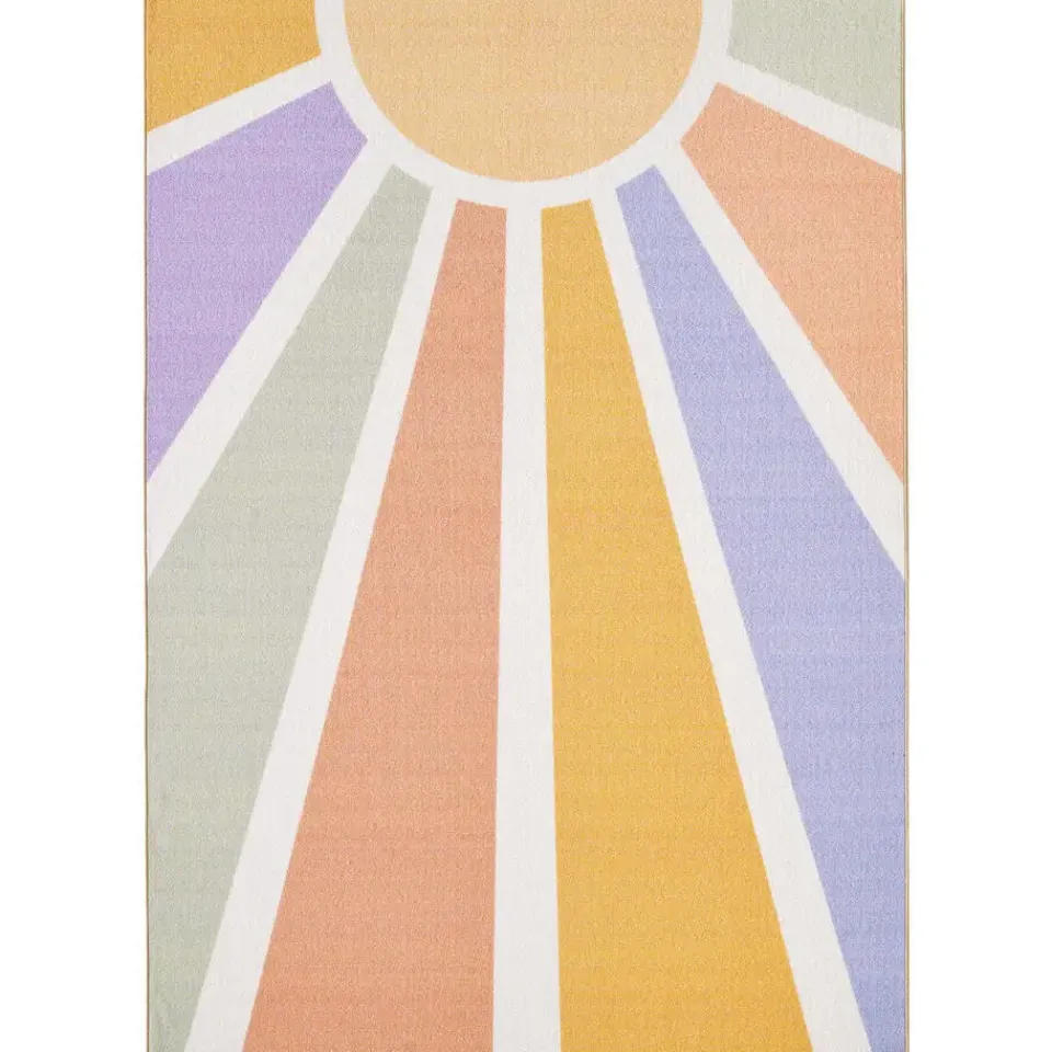 Muratap Play Sunshine Speeltapijt - 100x150 cm - Multi Creme - Vloerkleed Kinderkamer New