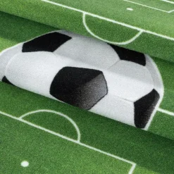 Muratap Play Voetbal Speeltapijt - 160x230 cm - Groen - Vloerkleed Kinderkamer Hot