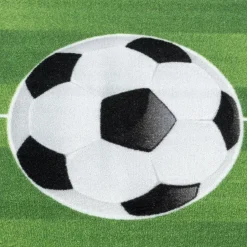 Muratap Play Voetbal Speeltapijt - 100x150 cm - Groen - Vloerkleed Kinderkamer Hot