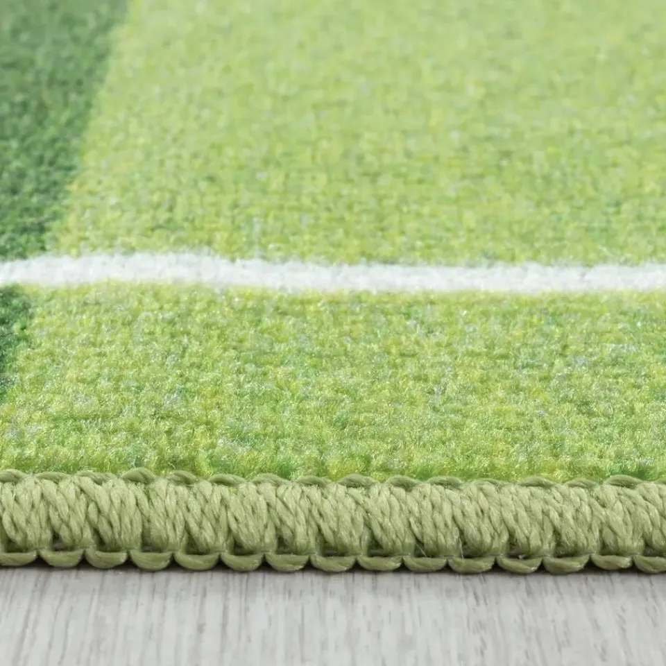 Muratap Play Voetbal Speeltapijt - 80x120 cm - Groen - Vloerkleed Kinderkamer Outlet