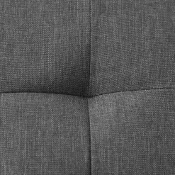 Merkloos Poef - opvouwbaar - zonder poten - stof - 38 cm - donkergrijs Clearance