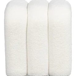 Leen Bakker Poef Alfaro - wit - 45x38x41 cm Online