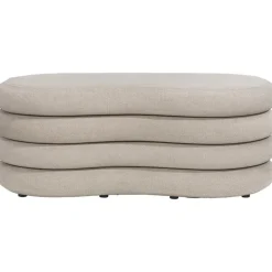 Leen Bakker Poef Fitero - beige - 41x106x43 cm Online