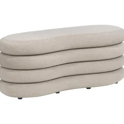 Leen Bakker Poef Fitero - beige - 41x106x43 cm Online