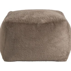 Leen Bakker Poef Hein - taupe - 30x40x40 cm Hot