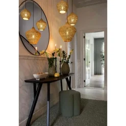 Light & Living Poef Nalani - Groen - 38x38x45cm Discount