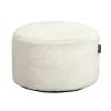Leen Bakker Poef Teddy - off-white - 48x28 cm Sale