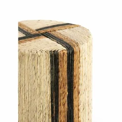 Light & Living Poef Yuturi - Crème - Ø40cm Sale