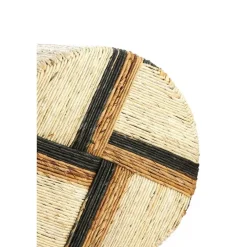 Light & Living Poef Yuturi - Crème - Ø40cm Sale