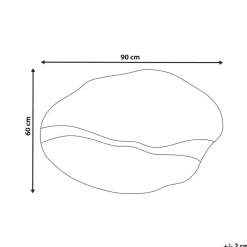 Beliani POIVRES - Wandspiegel - Goud - 60 x 90 cm - Glas Best