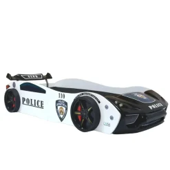 Merkloos Politiebed Politie Autobed met licht Discount