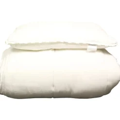 Polydaun kinderdekbed & kussen Charly - 4-seizoenen - 140x200 cm Hot