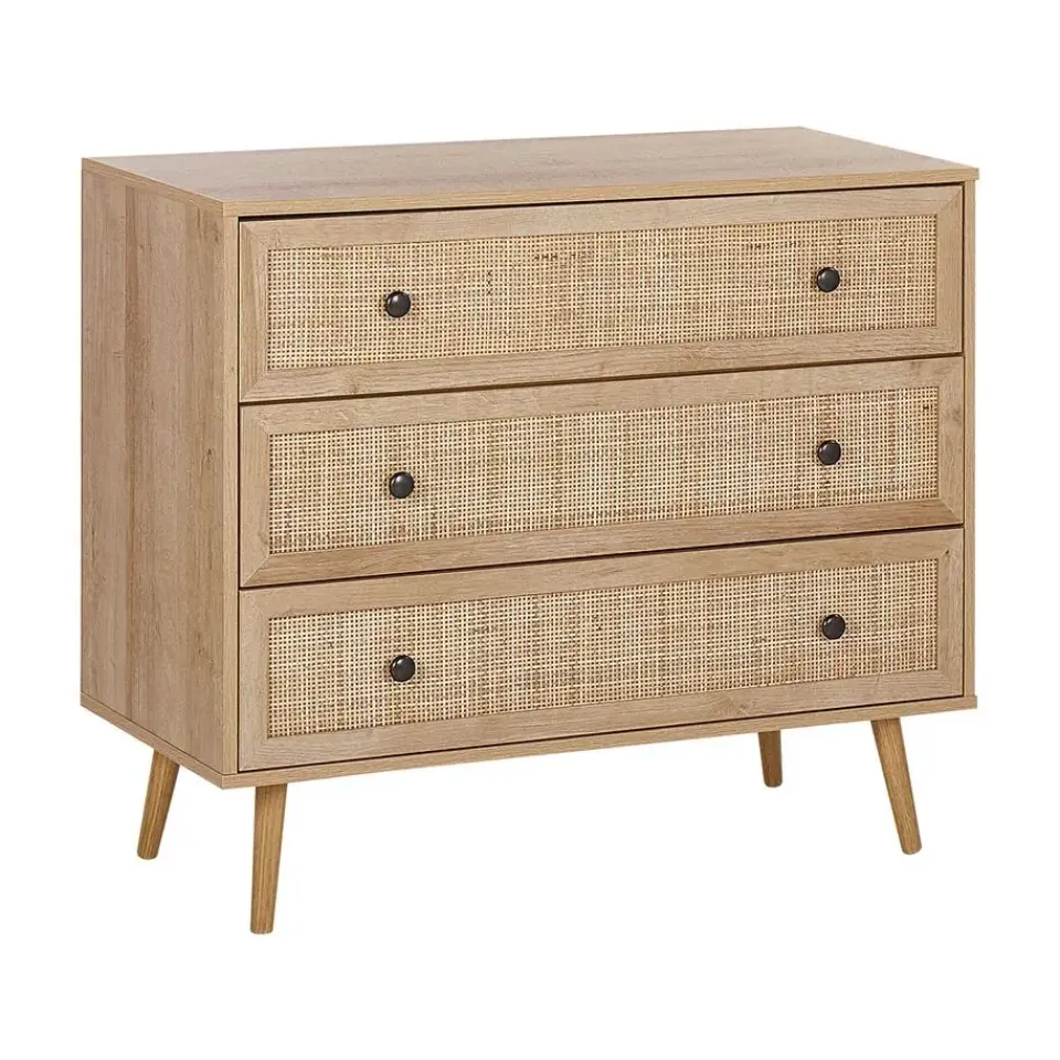 Beliani PONCA - Commode - Lichte houtkleur - Vezelplaat Sale