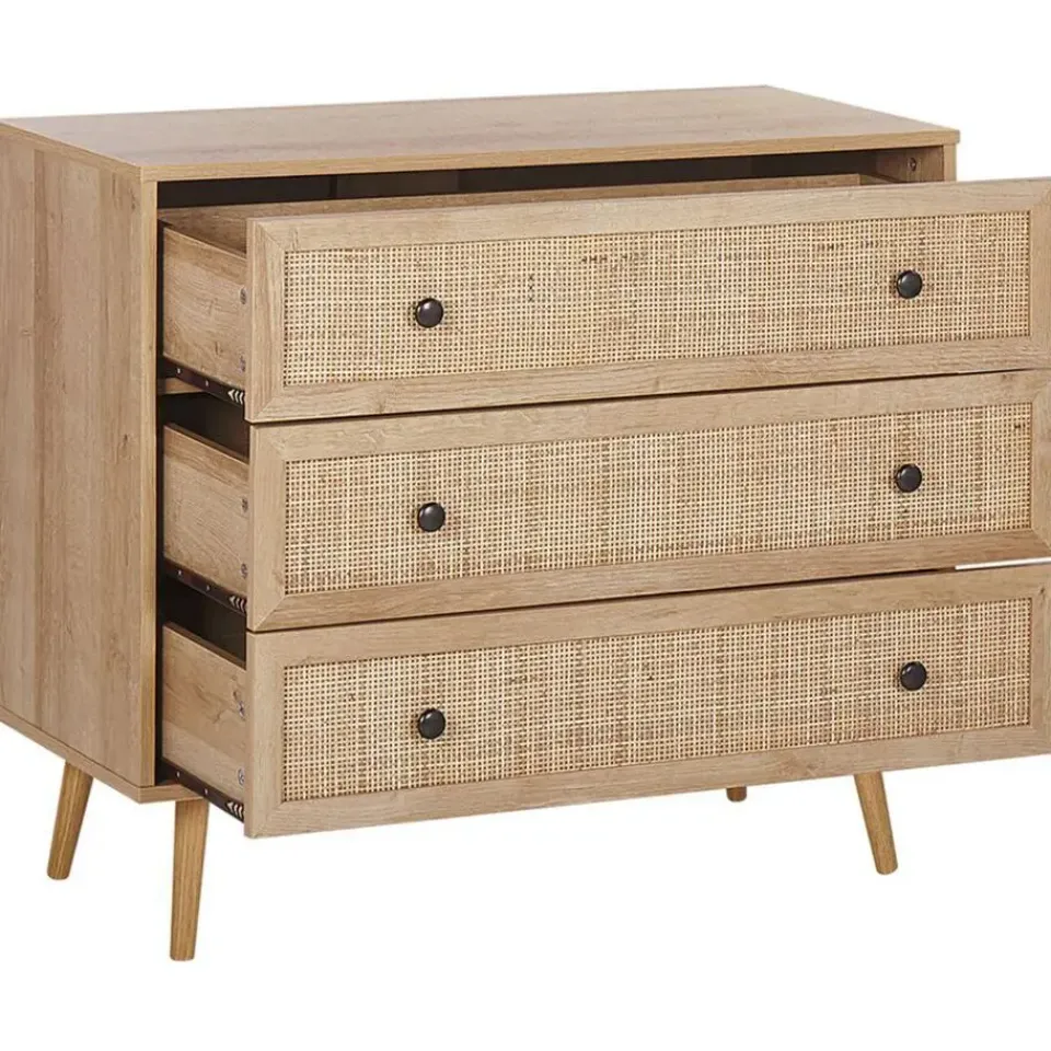Beliani PONCA - Commode - Lichte houtkleur - Vezelplaat Sale