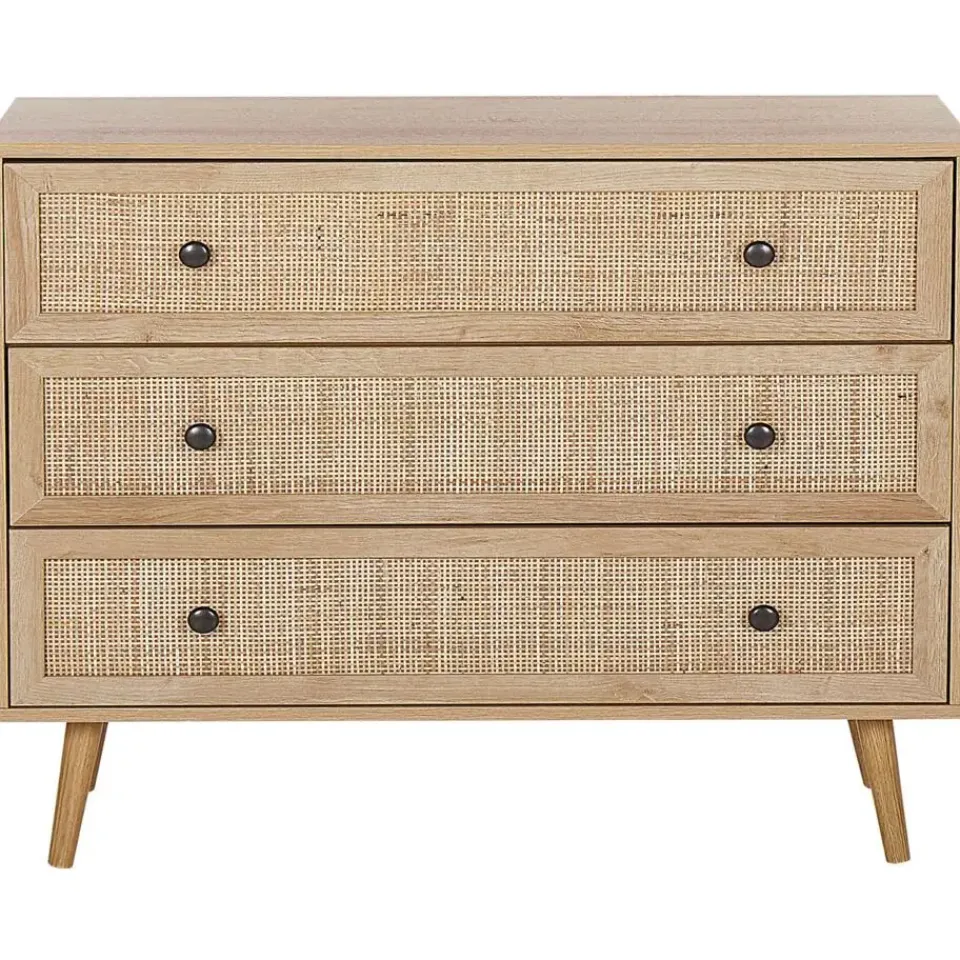 Beliani PONCA - Commode - Lichte houtkleur - Vezelplaat Sale