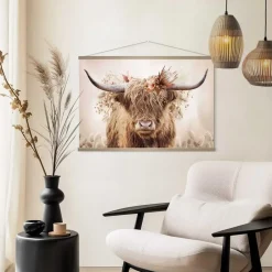 Reinders Posterhanger Eiken 20 - 21 x 1,5cm - Bruin New