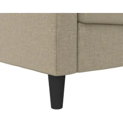 Dorel Home Presley - 3-zits hoekslaapbank in cappuccino stof Best