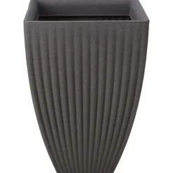 Pro Garden Bloempot Lotus 40x40x60cm Grijs Discount