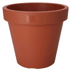 Pro Garden Plantenpot - kunststof - terracotta - D60 x H55 cm Hot