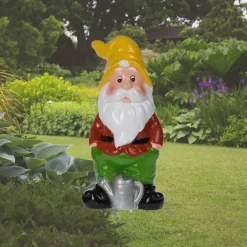 Pro Garden Tuinkabouter - met gieter - keramiek - 20 cm Best