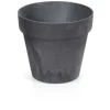 Prosperplast Bloempot - antraciet - betonlook - 30 cm Clearance
