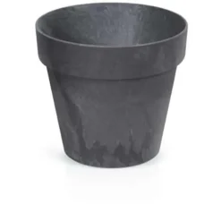 Prosperplast Bloempot - antraciet - betonlook - 30 cm Clearance