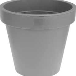 Prosperplast Bloempot - D50 x H42 cm - lichtgrijs - kunststof Outlet