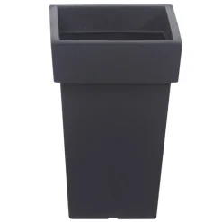 Prosperplast Bloempot - kunststof - antraciet - 29 x 44 cm Online