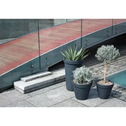 Prosperplast Plantenpot Classic - antraciet - D58 x H47 cm Outlet