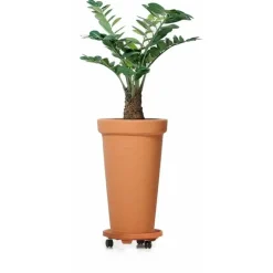 Prosperplast Plantenpot Flower Tower - terracotta - D40 x H60 cm Outlet