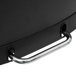 5five Prullenbak/pedaalemmer - zwart - metaal - 50L - 44 x 37 x 66 cm Best