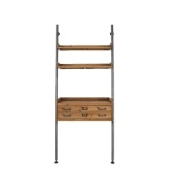 Puur - Edgar wandrek hout + lades - naturel