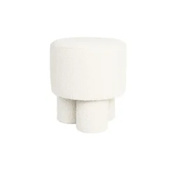 Puur - Sylvia poef - wit Hot