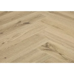 Leen Bakker PVC vloer Klik Visgraat - Oak Naturel - 1,28 m2 Hot
