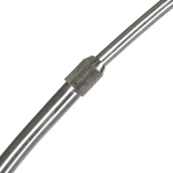 QAZQA booglampen arc-basic grijs e27