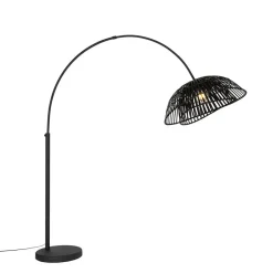 QAZQA booglampen pua zwart e27 Clearance