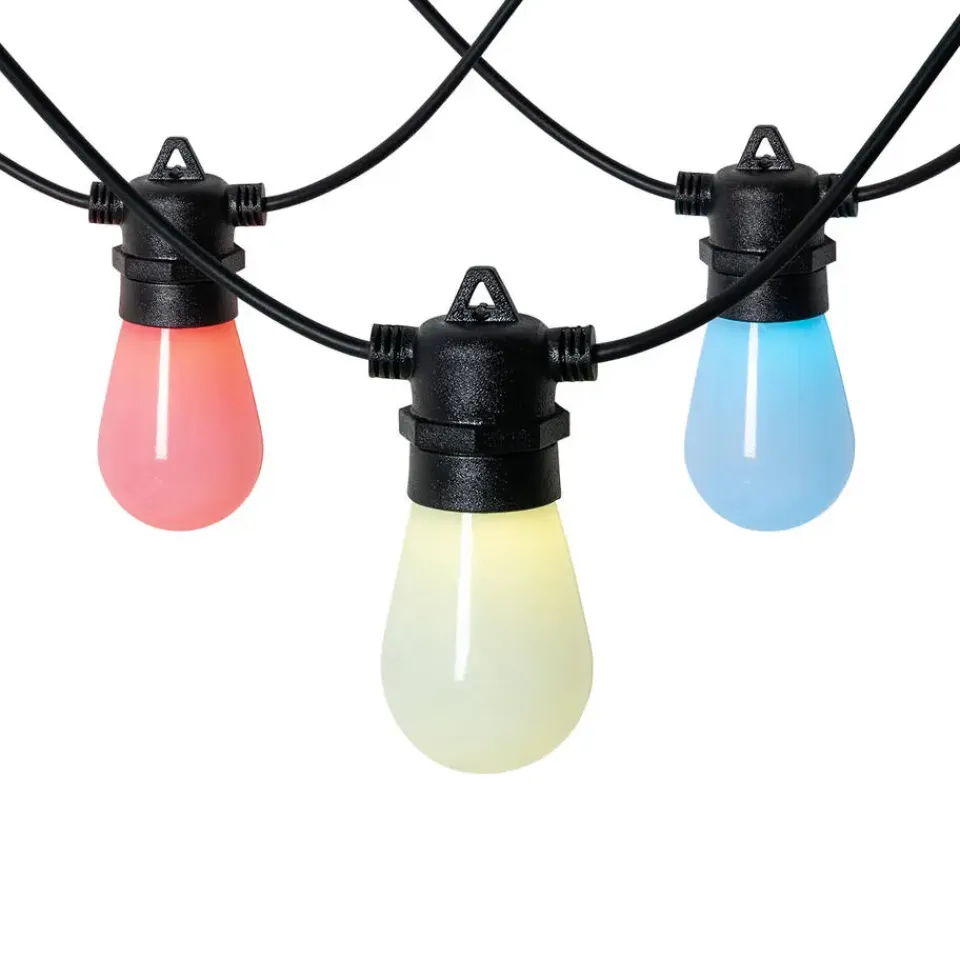 QAZQA buitenlampen chill zwart geïntegreerde led New