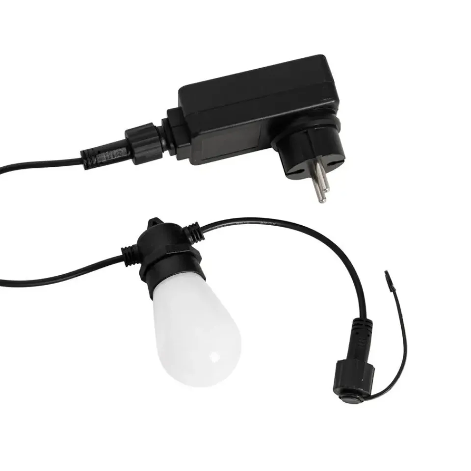 QAZQA buitenlampen chill zwart geïntegreerde led New