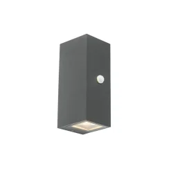 QAZQA buitenlampen met sensor baleno grijs gu10 Discount