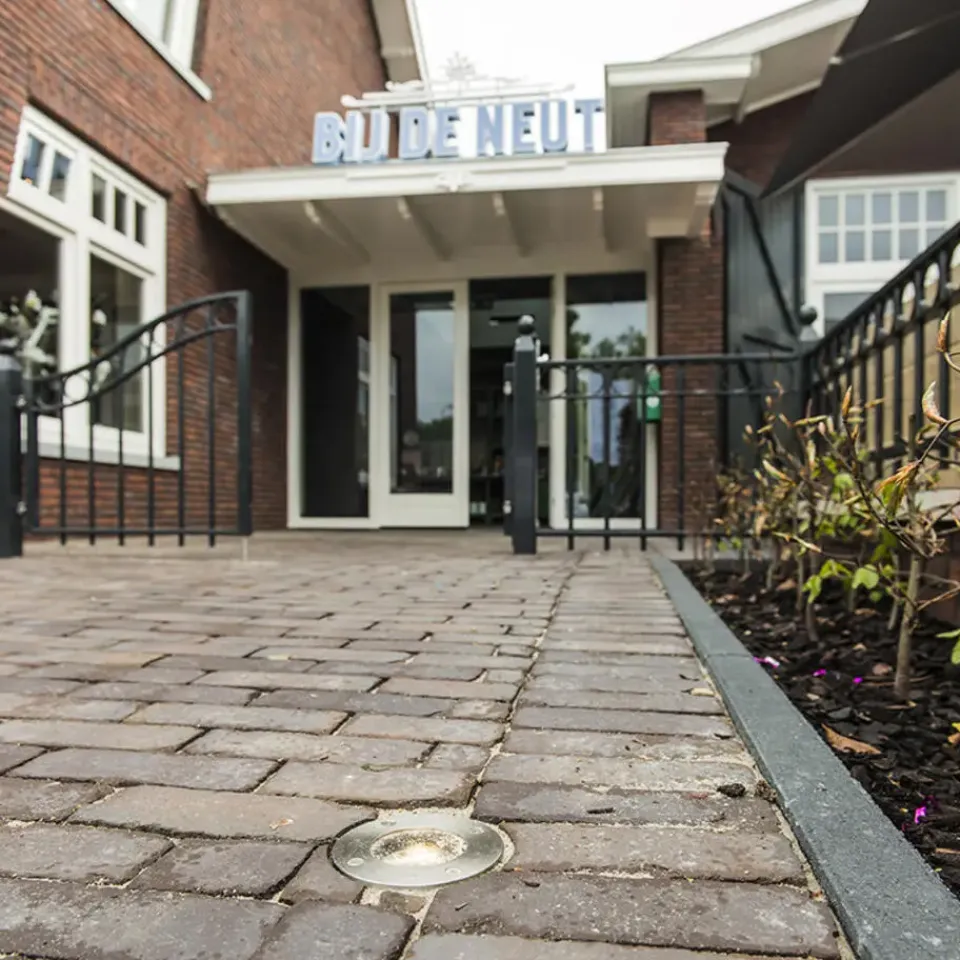 QAZQA grondspots basic zilverkleurig gu10 Hot