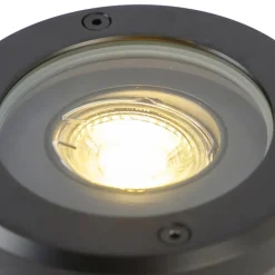 QAZQA grondspots delux zwart gu10 Outlet