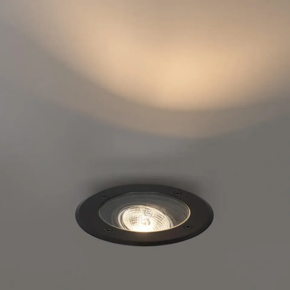 QAZQA grondspots delux zwart gu10 Sale